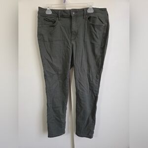 Women's Army Green Jeans